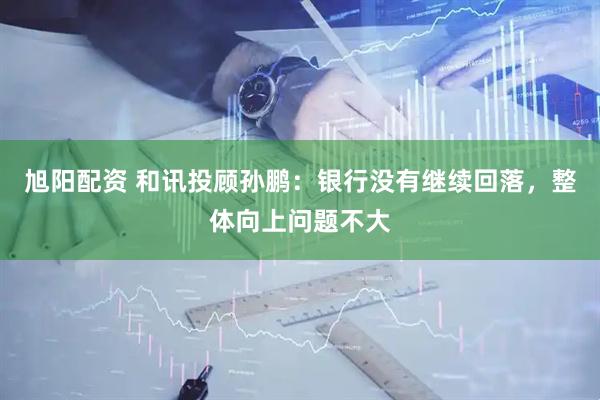 旭阳配资 和讯投顾孙鹏：银行没有继续回落，整体向上问题不大